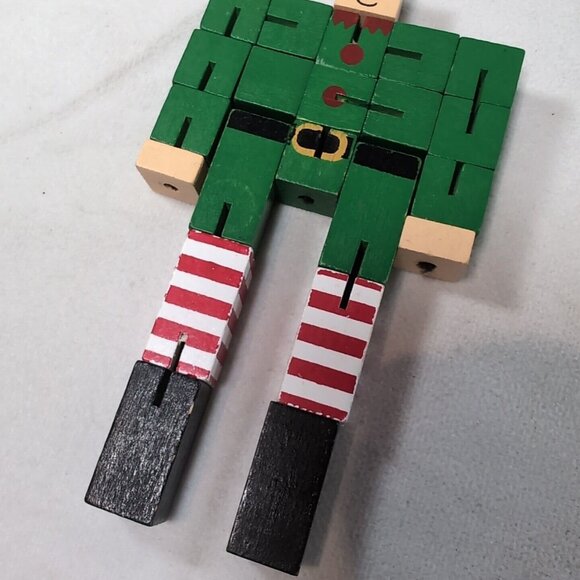Elf Professor Puzzle Man Festive Challenge Brain Teaser Jigsaw Christmas Toy Woo - Picture 3 of 7